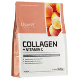 Ostrovit Collagen + Vitamin C, peach - 400 g