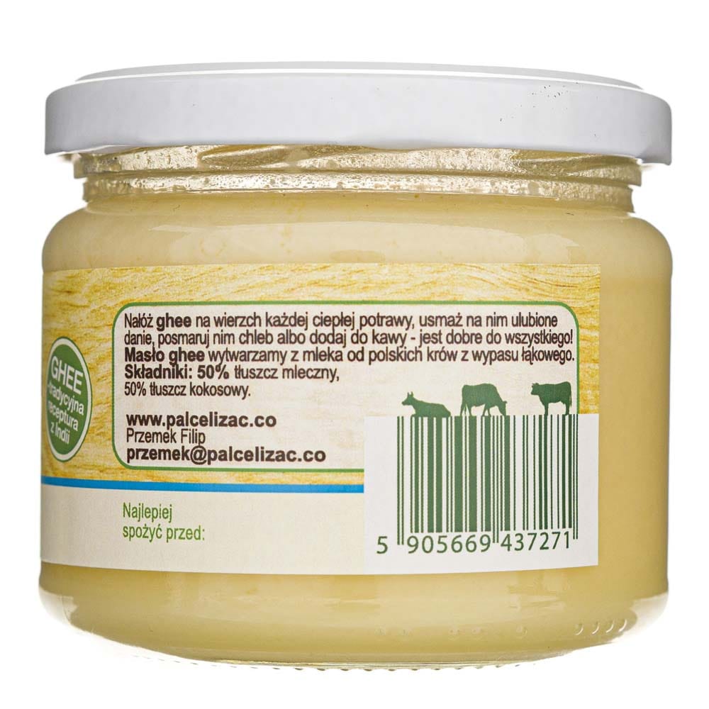 Palce Lizać Clarified Ghee Butter, Coconut - 320 ml