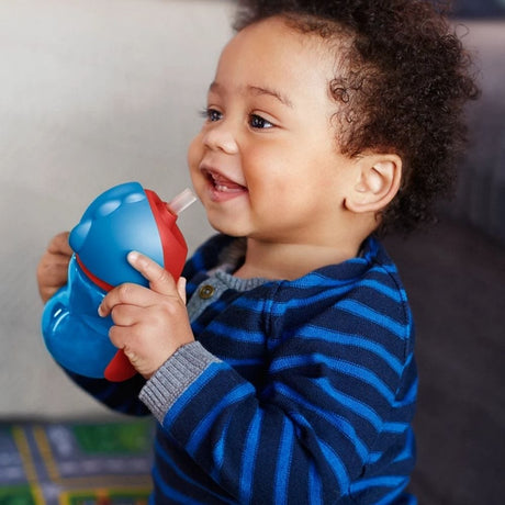 Philips Avent Cup with Straw 9+ Months, Blue - 200 ml