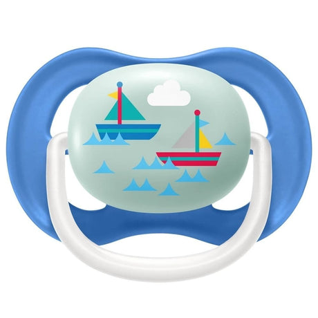 Philips Avent Ultra Air Pacifier, 6-18 Months, Boy - 2 Pieces