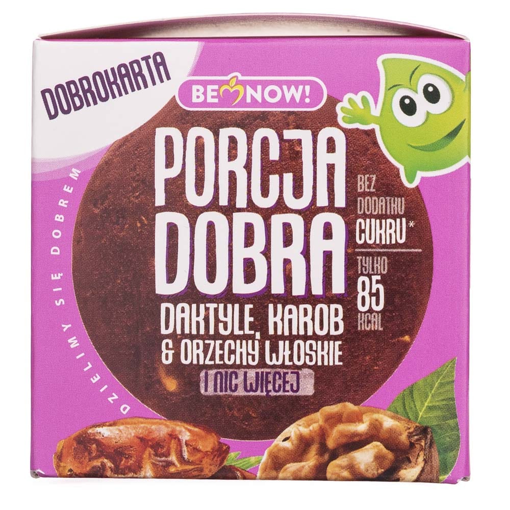 Porcja Dobra Surprise Cube, Dates, Carob, Walnuts - 25 g