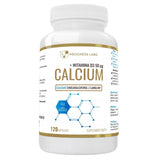Progress Labs Calcium Carbonate 1000 mg + Vitamin D3 2000 IU – 120 Capsules