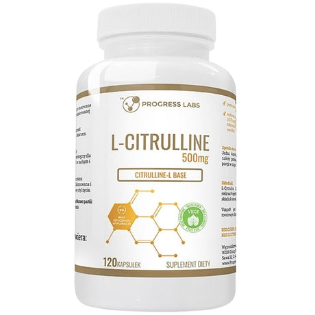 Progress Labs L-Citrulline 500 mg – 120 Capsules