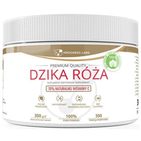 Progress Labs Rosehip, Natural Vitamin C - 300 g