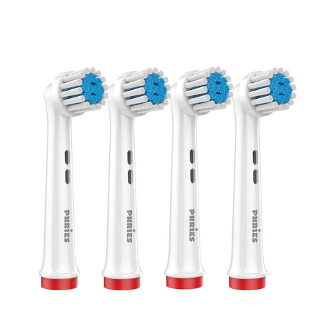 Puries Gentle Electric Toothbrush Heads for Oral-B - 4 Pieces