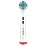 Puries Total Electric Toothbrush Heads for Oral-B - 4 Pieces