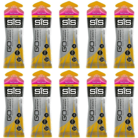 SIS GO Isotonic Energy, Fruit Salad - 60 ml x 10 pieces