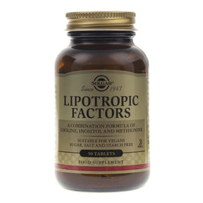 Solgar Lipotropic Factors - 50 Tablets