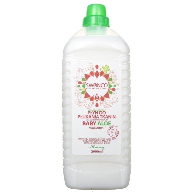 Swonco Fabric Softener Baby, Aloe - 2000 ml