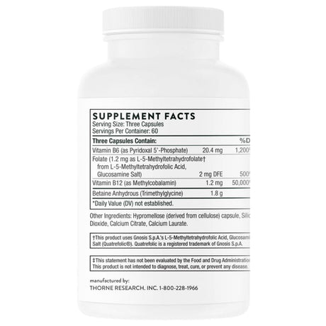 Thorne Research Methyl-Guard - 180 Capsules