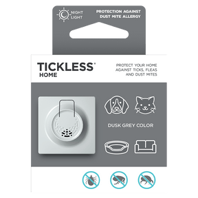 Tickless Home Ultrasonic Tick and Flea Repeller for Home - Grey