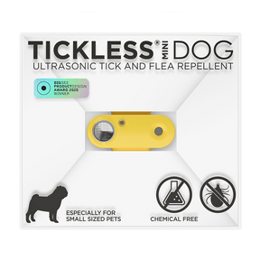 Tickless Pet Mini Ultrasonic Tick Repellent - Marigold
