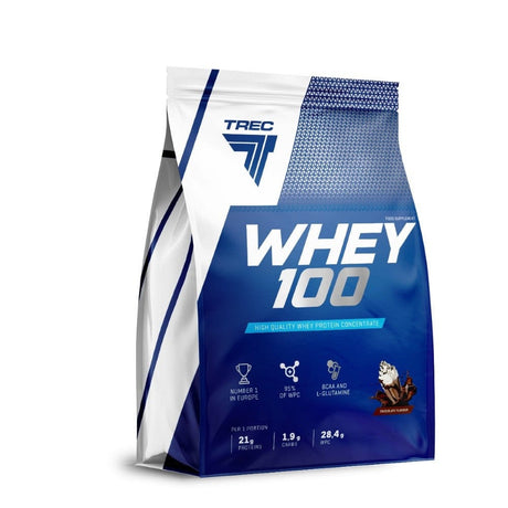 Trec Whey 100 Protein Concentrate, Chocolate - 2275 g