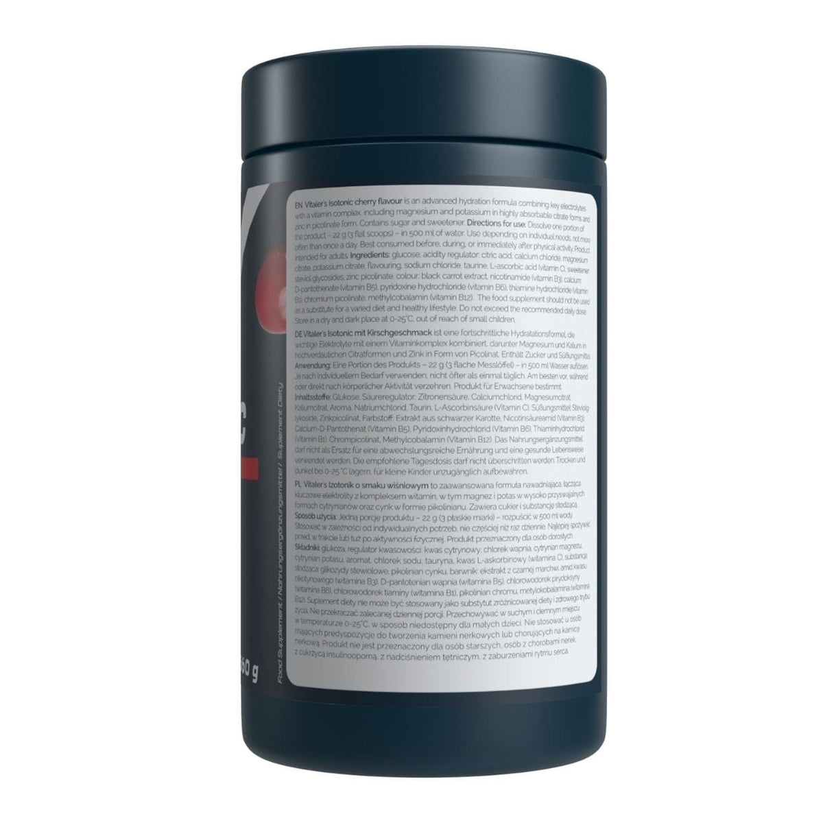 Vitaler's Sport Isotonic Drink, Cherry - 660 g