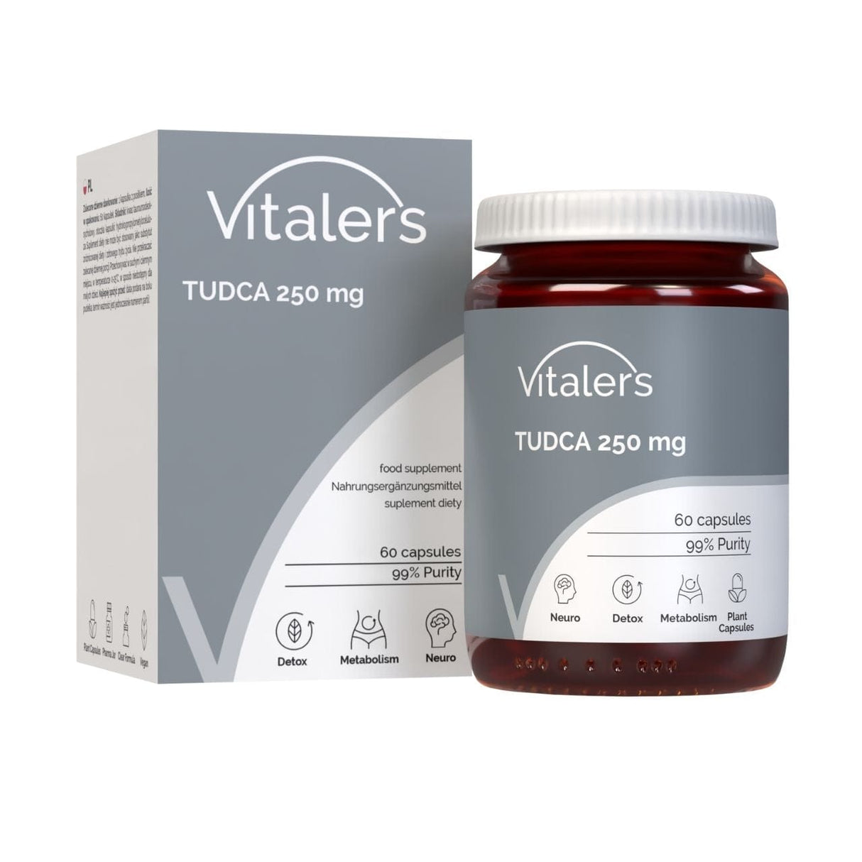 Vitaler's TUDCA 250 mg - 60 Capsules