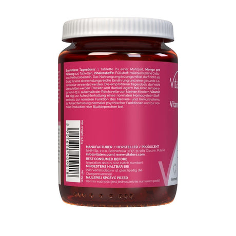 Vitaler's Vitamin B12 950 mcg - 120 Tablets