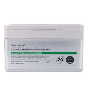 VT COSMETICS Cica Exosome Moisture Mask - 20 Pieces