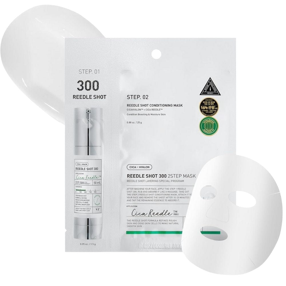VT Cosmetics Reedle Shot 300 2-Step Firming Mask - 1.5 g + 25 g