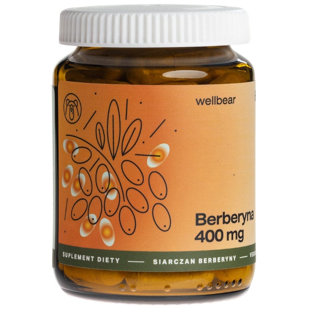 Wellbear Berberine 400 mg - 60 Capsules