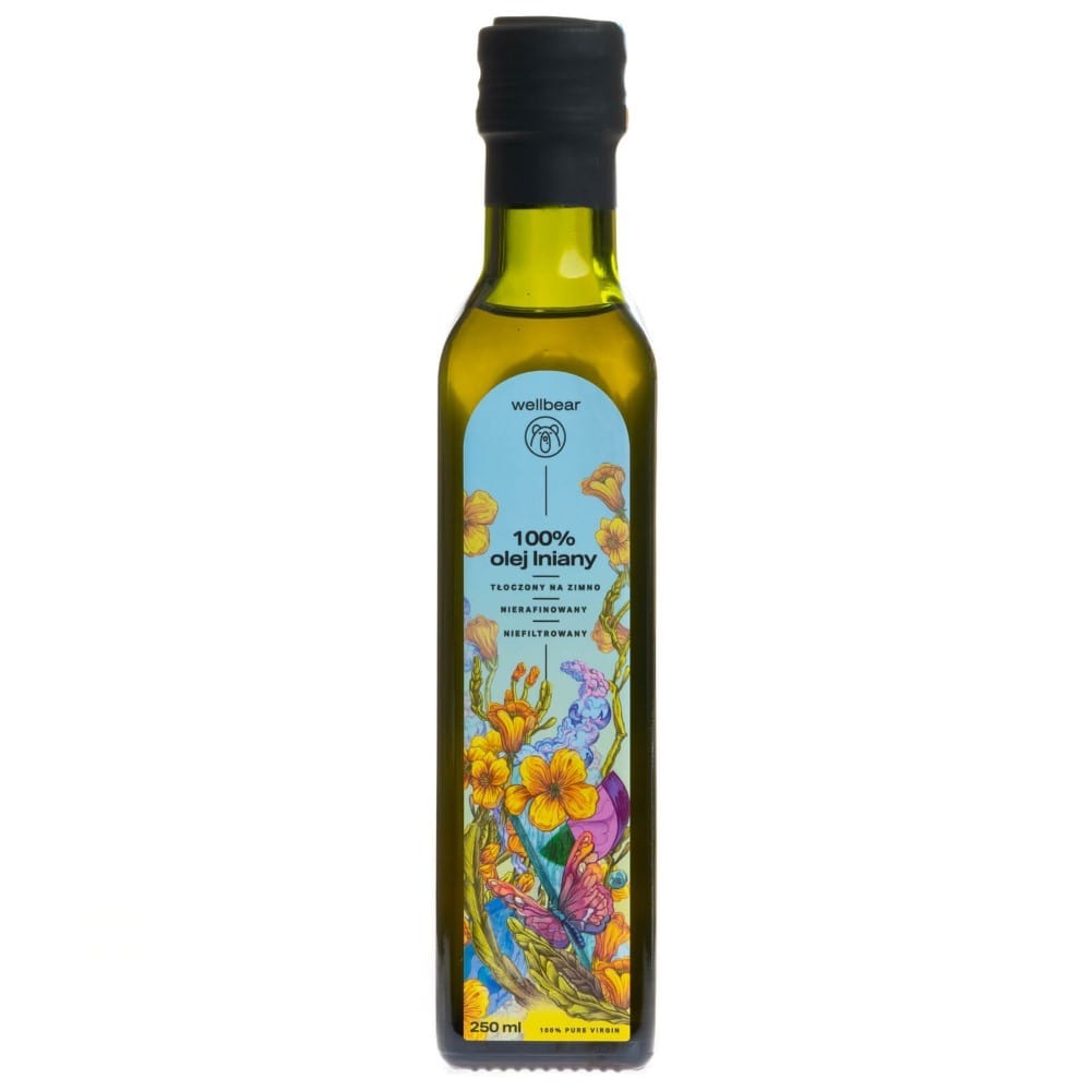 Wellbear Linseed Oil Cold Pressed - 250 ml