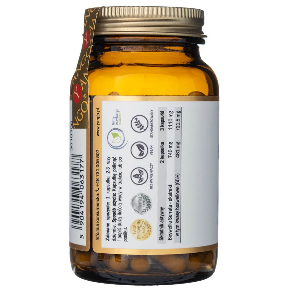 Yango Boswellia 65 460 mg - 90 Capsules