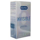 Durex Invisible Superthin Condoms - 10 pieces