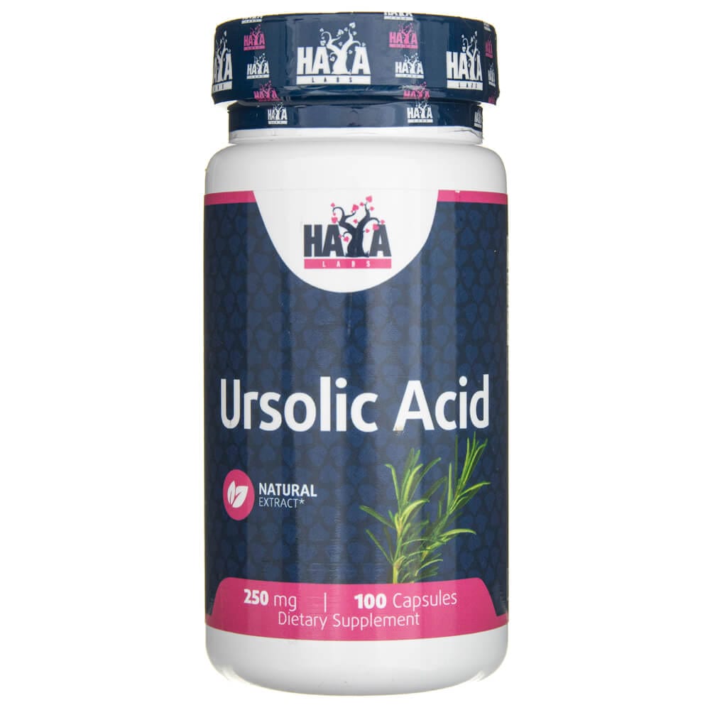 Haya Labs Ursolic Acid 250 mg - 100 Capsules