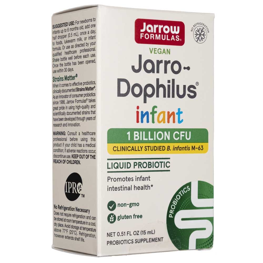 Jarrow Formulas Jarro-Dophilus Infant, Probiotics Drops - 15 ml