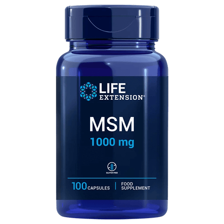 Life Extension MSM 1000 mg - 100 Capsules