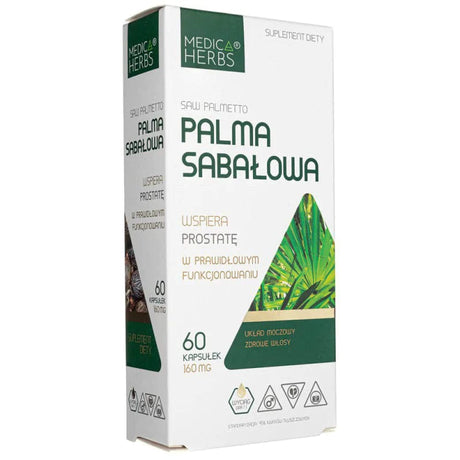 Medica Herbs Saw Palmetto 160 mg - 60 Capsules