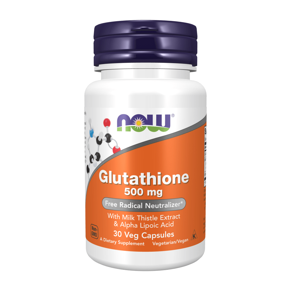 Now Foods Glutathione 500 mg - 30 Veg Capsules