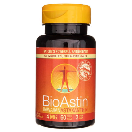 Nutrex Hawaii BioAstin Hawaiian Astaxanthin 4 mg - 60 Softgels