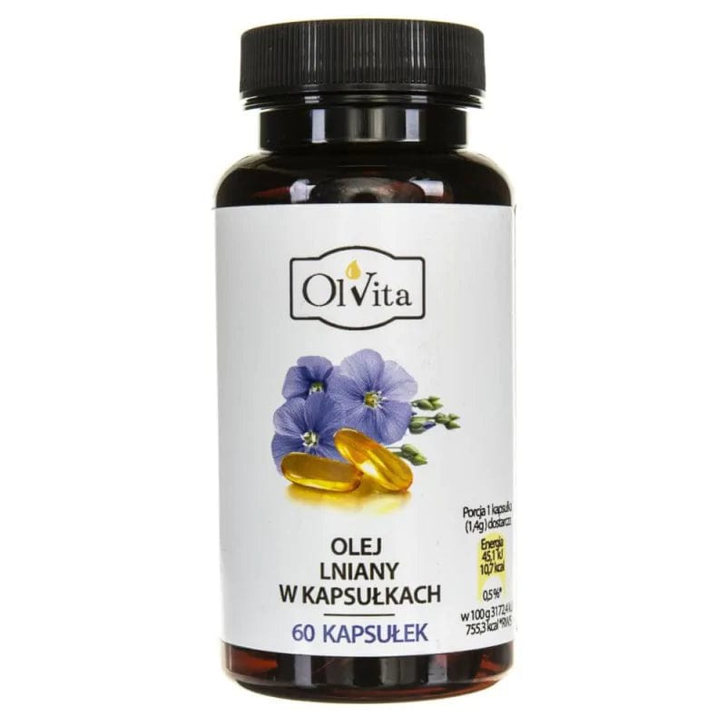 Olvita Linseed Oil - 60 Capsules