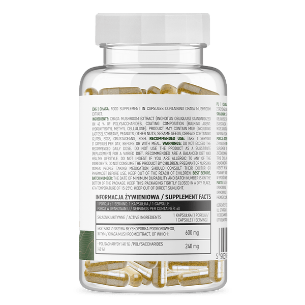 Ostrovit Chaga - 60 Veg Capsules