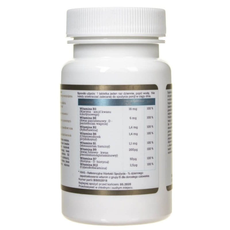 Progress Labs Vitamin B Complex - 120 Tablets