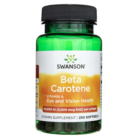 Swanson Beta-Carotene 10000 IU - 250 Softgels